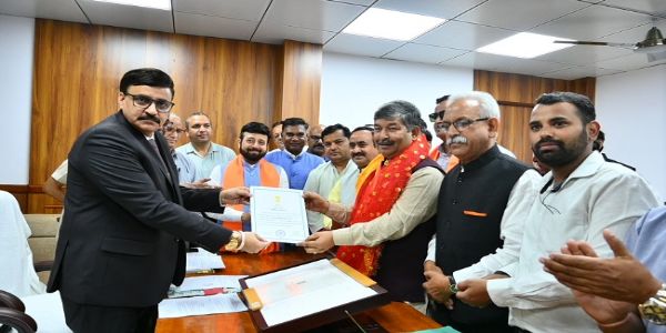 उत्तराखंड से भाजपा के दिनेश आर्य निर्विरोध राज्यसभा सदस्य निर्वाचित