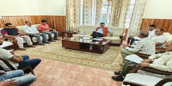 शाहपुर में 78 करोड़ रुपये के विभिन्न विकास कार्य प्रगति पर : केवल सिंह पठानिया