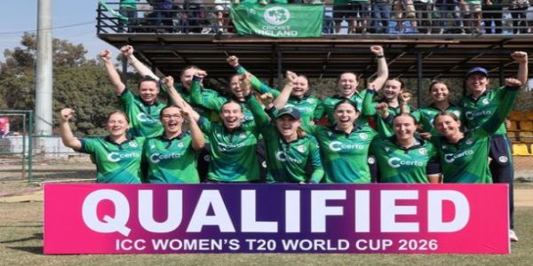 आयरलैंड ने महिला टी20 वर्ल्ड कप 2026 के लिए किया क्वालीफाई