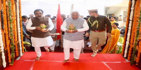 भोपालः राज्यपाल पटेल ने नवीनीकृत लोकभवन मंदिर का लोकार्पण किया