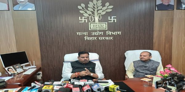 बिहार में बंद पड़ी चीनी मिलों को चालू कराने के साथ ही नई चीनी मिलों की होगी स्थापना: गन्ना उद्योग मंत्री