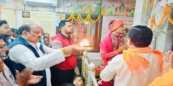 कोरबा में भव्य श्रीराम कथा का आयोजन, बड़ी संख्या में श्रद्धालु हुए शामिल