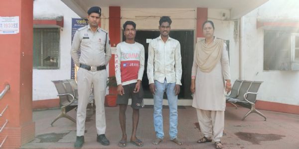 बलौदा पुलिस ने शराब पीने के लिए पैसे मांगकर मारपीट करने वाले दो आरोपितों को किया गिरफ्तार