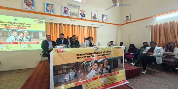 मीजल्स-रूबेला से बचाव को जनजागरूकता बढ़ाने पर जोर