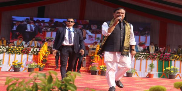 कोकराझार में आयोजित 24वें बोडोलैंड दिवस समारोह में शामिल हुए मुख्यमंत्री