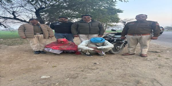 सिरसा: दंपति सहित चार नशा तस्कर गिरफ्तार