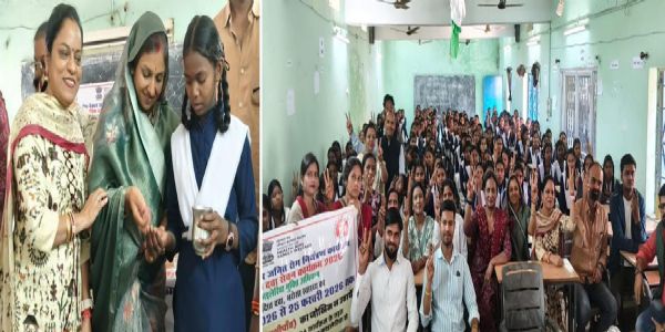 बिलासपुर : राष्ट्रीय फाइलेरिया उन्मूलन कार्यक्रम: कोटा विकासखंड में सामूहिक दवा सेवन अभियान का शुभारंभ