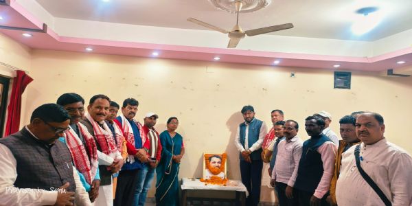 समर्पण दिवस पर भाजपा ने पंडित दीनदयाल उपाध्याय को दी श्रद्धांजलि