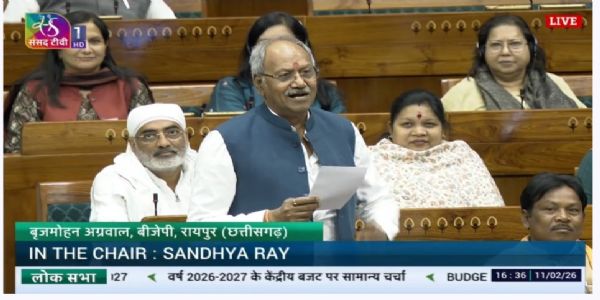 राहुल गांधी ने कोई विजन पेश करने के बजाय सिर्फ प्रधानमंत्री को कोसा है: बृजमोहन अग्रवाल