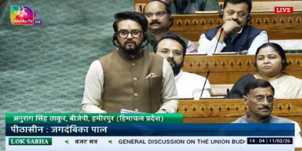 बजट विकसित भारत की ओर ले जाने वाला दस्तावेज : अनुराग ठाकुर