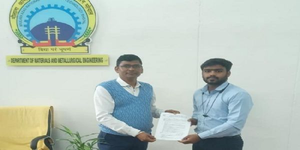 भोपालः डिविजनल आईटीआई के टर्नर ट्रेड के छात्र साजन विश्वकर्मा का हुआ मैनिट में चयन