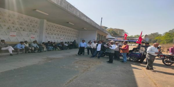 एचईसी में हटिया मजदूर यूनियन की सभा, 12 फरवरी की देशव्यापी हड़ताल को सफल बनाने का आह्वान