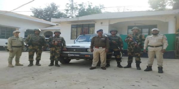 लावारिस अवस्था में चोरी की जिप्सी बरामद