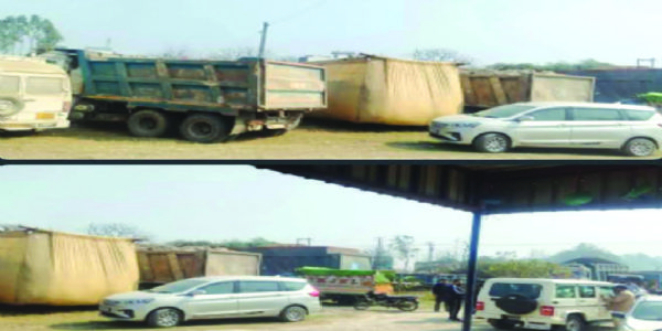 ओवरलोड वाहनों के खिलाफ चलाया विशेष चेकिंग अभियान