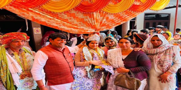 इसरो में वैज्ञानिक बनी पलवल की सुमन,हुआ भव्य स्वागत