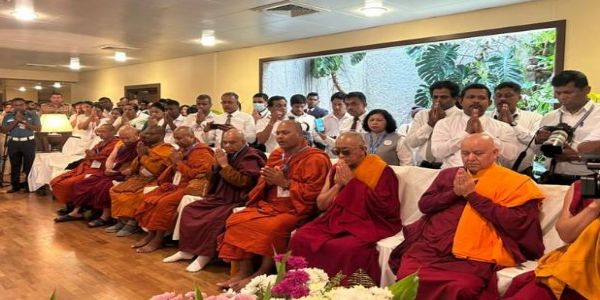 भगवान बुद्ध के पवित्र देवनीमोरी अवशेष श्रीलंका से वापस भारत रवाना, 10 लाख श्रद्धालुओं ने किए दर्शन