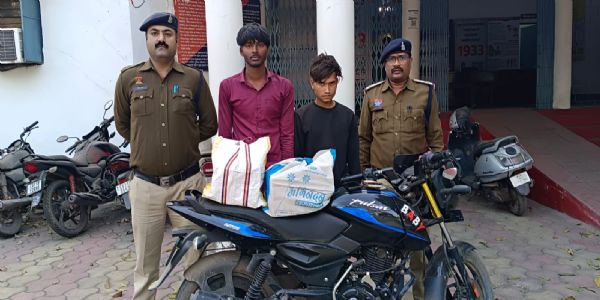 नशीले कैप्सूल की अवैध बिक्री का भंडाफोड़, 3752 कैप्सूल के साथ दो आरोपी गिरफ्तार