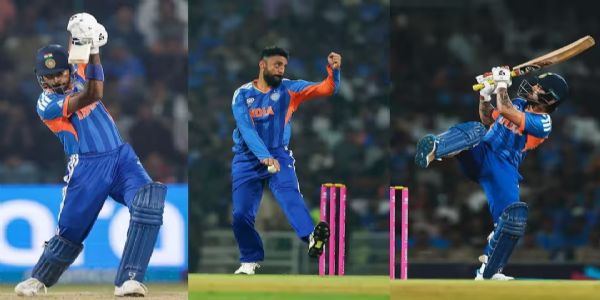 टी20 विश्वकप 2026 : भारत की नामीबिया पर 93 रन से ऐतिहासिक जीत, वरुण-ईशान-हार्दिक रहे हीरो