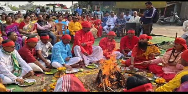 मानव कल्याण के लिए महायज्ञ का आयोजन