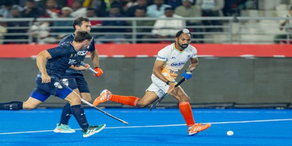 एफआईएच प्रो लीग 2025–26: अर्जेंटीना ने भारत को 8-0 से रौंदा, टोमास डोमेने ने दागे चार गोल