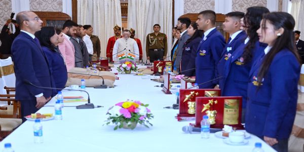 एनएसएस के स्वयंसेवकों की उपलब्धियां पूरे राज्य के लिए गौरव का विषय : राज्यपाल