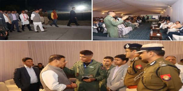 मुख्यमंत्री ने उद्घाटन से पहले इमरजेंसी लैंडिंग फैसिलिटी का किया रिव्यू