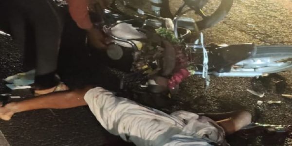 राजगढ़ः अज्ञात वाहन की टक्कर से बाइक चालक की मौत