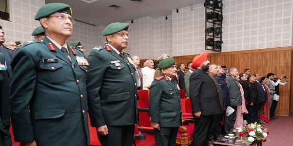 लोक भवन में राष्ट्रगीत ‘वंदे मातरम्’ का विधिवत वादन