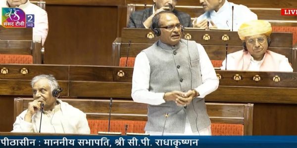 राज्य सभा में बोले शिवराज सिंह, मोदी युग में कृषि और किसानों का समग्र विकास