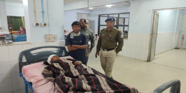 कालूबथान स्टेशन पर राजधानी एक्सप्रेस की तेज हवा से किशोरी घायल