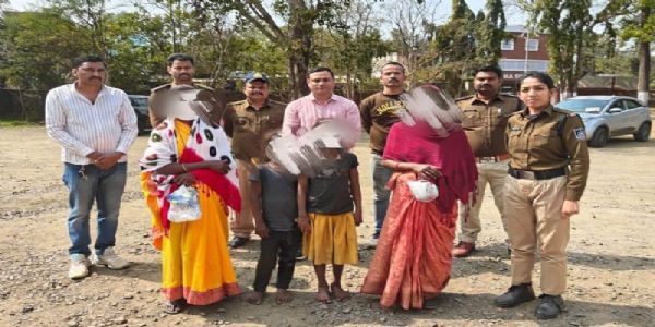 मप्र पुलिस ने पांच नाबालिगों को किया सकुशल दस्तयाब