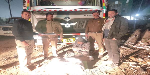कालाअंब में 6 किलो चूरा पोस्त के साथ ट्रक चालक गिरफ्तार