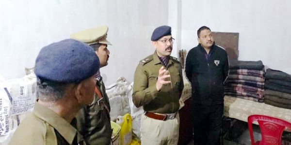 पुलिस अधीक्षक ने तल्लीताल थाने का किया वार्षिक निरीक्षण