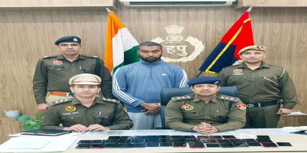 गुरुग्राम पुलिस ने पकड़ा फर्जी एनआईए अधिकारी, कंबोडिया व चीन के ठगाें से था संपर्क