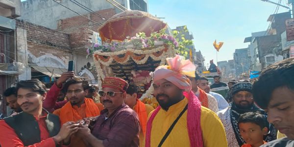 भोले भंडारी की पालकी यात्रा में नगर हर हर महादेव से गूंज उठा