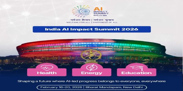 एआई इम्पैक्ट समिट में 20 देशों के शीर्ष नेता लेंगे भाग, भारत की मेजबानी में 16 से 20 फरवरी तक आयोजन