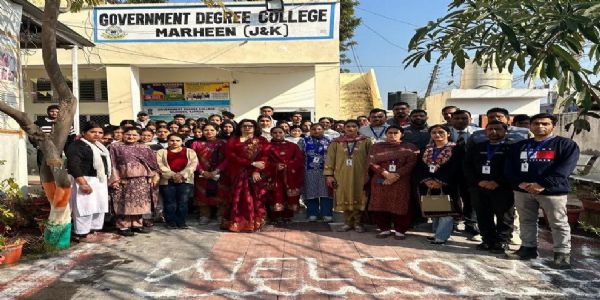 जीडीसी मढ़हीन में नशा मुक्त भारत अभियान पर विधिक जागरूकता कार्यक्रम आयोजित