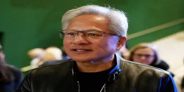 एनवीडिया के मुख्य कार्यपालक अधिकारी जेन्सेन हुआंग का फाइल फोटो