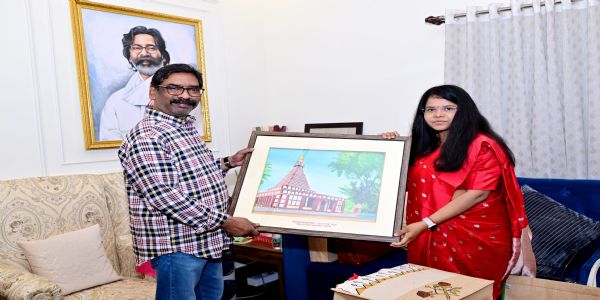 मुख्यमंत्री हेमन्त सोरेन को राजकीय इटखोरी महोत्सव में शामिल होने का निमंत्रण