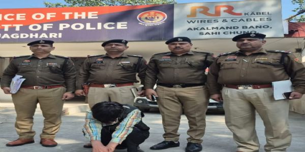 यमुनानगर:दो साल से फरार हत्यारोपी पुलिस के हत्थे चढ़ा