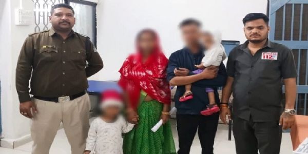 सागरः डायल 112 के जवानों ने सतर्कता से दो मासूमों को परिवार से मिलाया