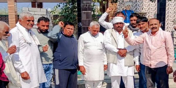 पानीपत: भारत-अमेरिका मुक्त व्यापार के विरोध में किसान यूनियन ने किया प्रदर्शन