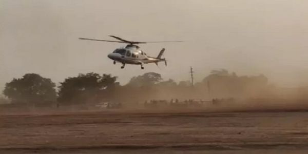 मप्र के मुख्यमंत्री मोहन यादव का हेलीकॉप्टर उड़ान भरते ही हवा में लड़खड़ाया