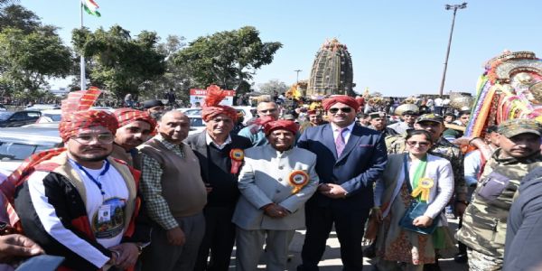 भव्य शोभायात्रा एवं झंडा रस्म के साथ राज्य स्तरीय बैजनाथ शिवरात्रि महोत्सव का शुभारंभ