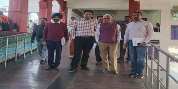 कोटा मंडल में प्रमुख मुख्य वाणिज्य प्रबंधक का निरीक्षण, अनुबंध प्रबंधन के लिए ई-पोर्टल शुरू