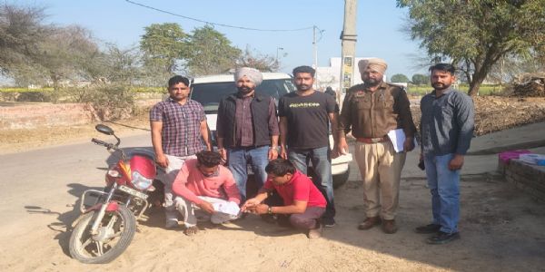 सिरसा: पांच नशा तस्कर गिरफ्तार