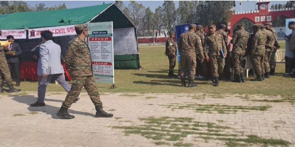 राजपूत रेजिमेंट में पूर्व सैनिक रैली आयोजित