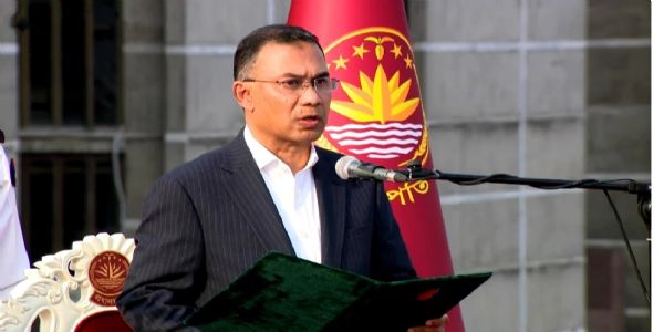 (लीड) बांग्लादेश के प्रधानमंत्री बने तारिक रहमान, 49 मंत्रियों के साथ ली शपथ