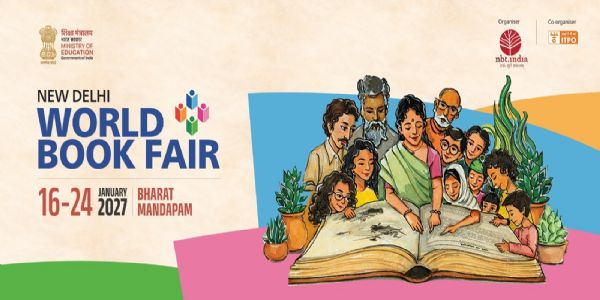 नई दिल्ली विश्व पुस्तक मेला (एनडीडब्ल्युबीएफ) (फाइल फोटो)।