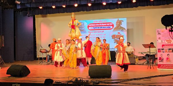 टीएमसी नाट्यग्रह में शिवाजी जयंती मौके पर शिव शंभू गाथा मंचन